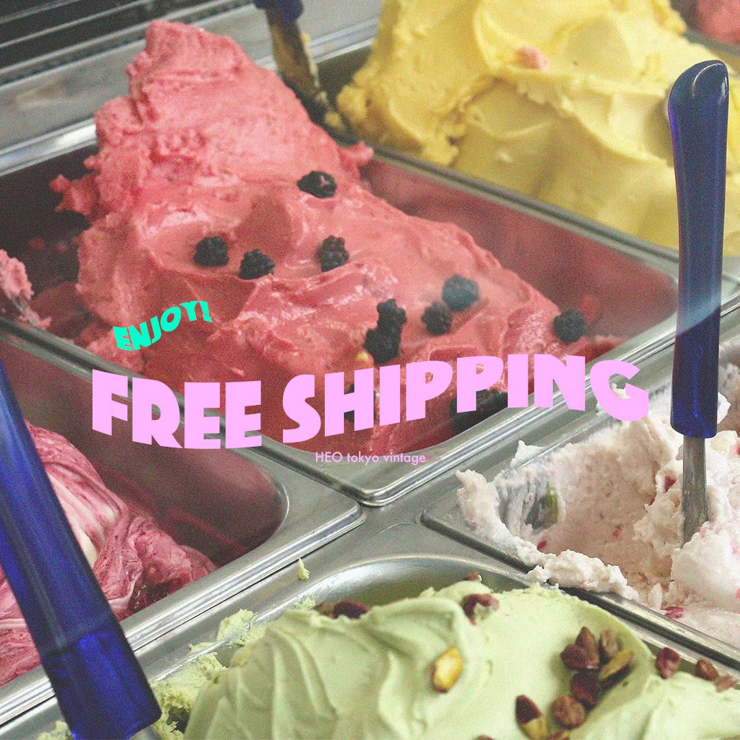 FREE SHIPPING !! - HEO tokyo vintage