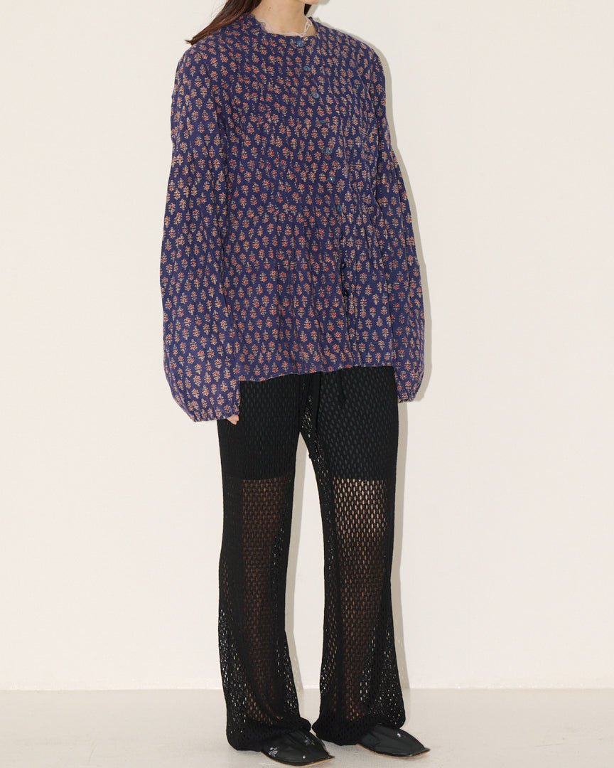 70s indiaimports kaftan blouse - HEO tokyo vintage