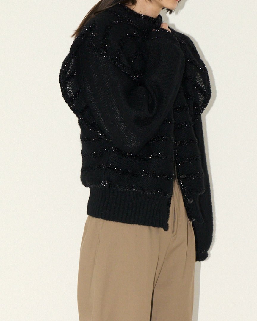 70s mohair glitter knit - HEO tokyo vintage