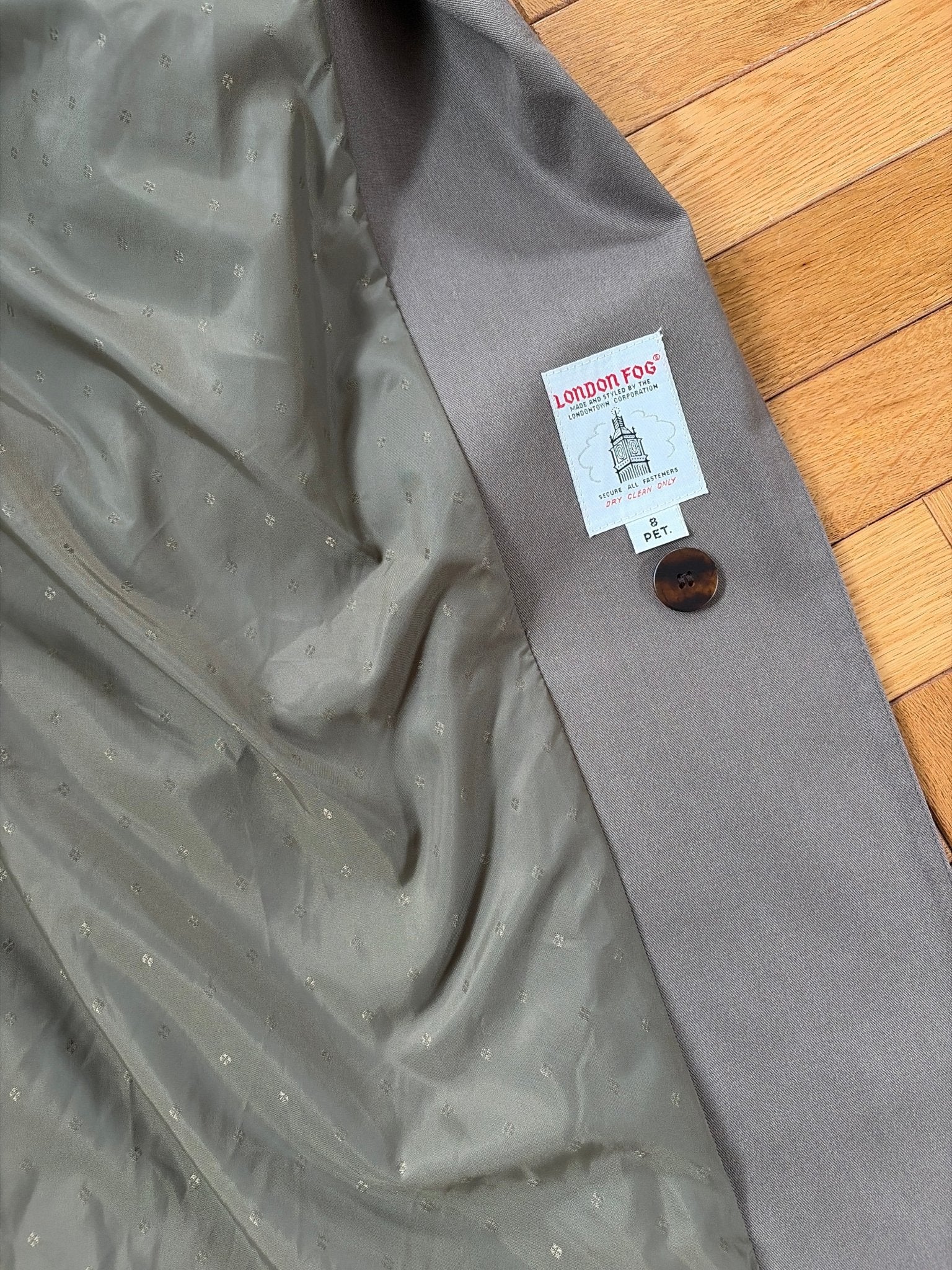 80 - 90's london fog trench coat(dead stock) - HEO tokyo vintage