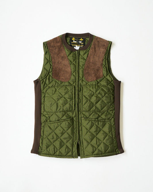 80s Barbour quilting vest - HEO tokyo vintage