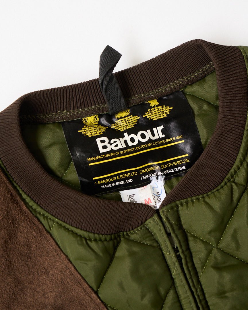 80s Barbour quilting vest - HEO tokyo vintage