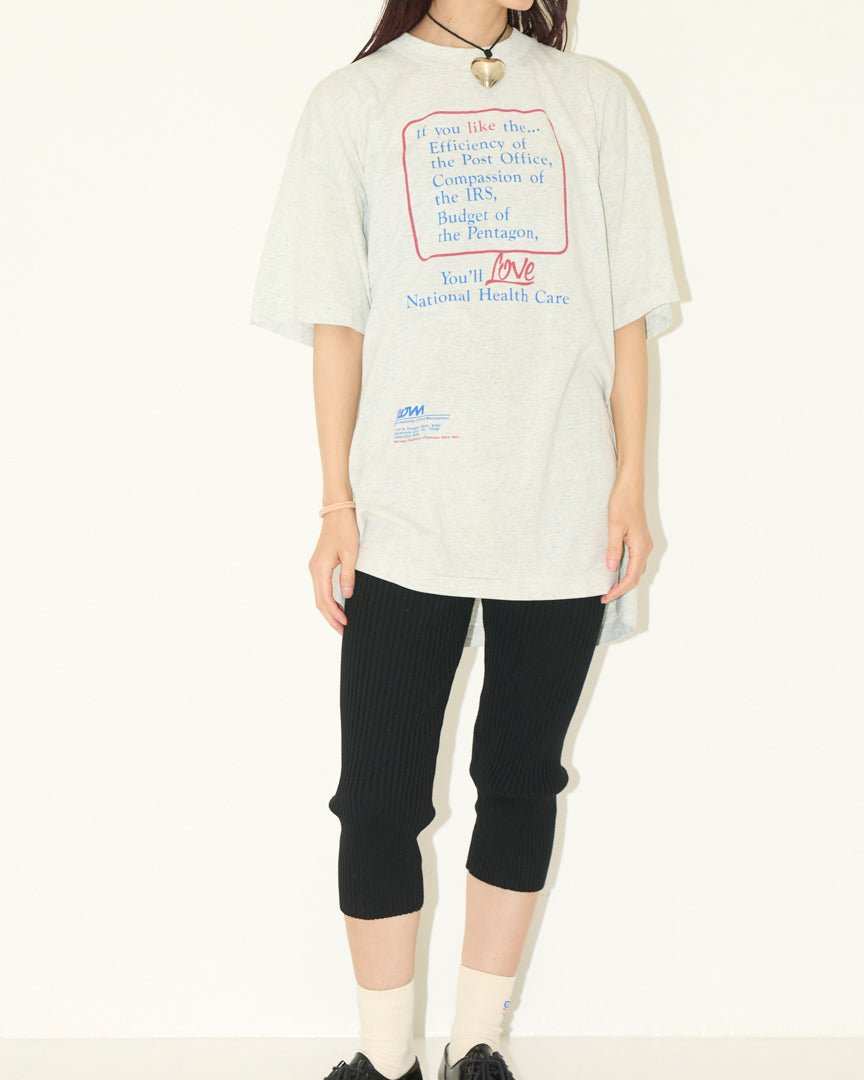 90s message big tee - HEO tokyo vintage