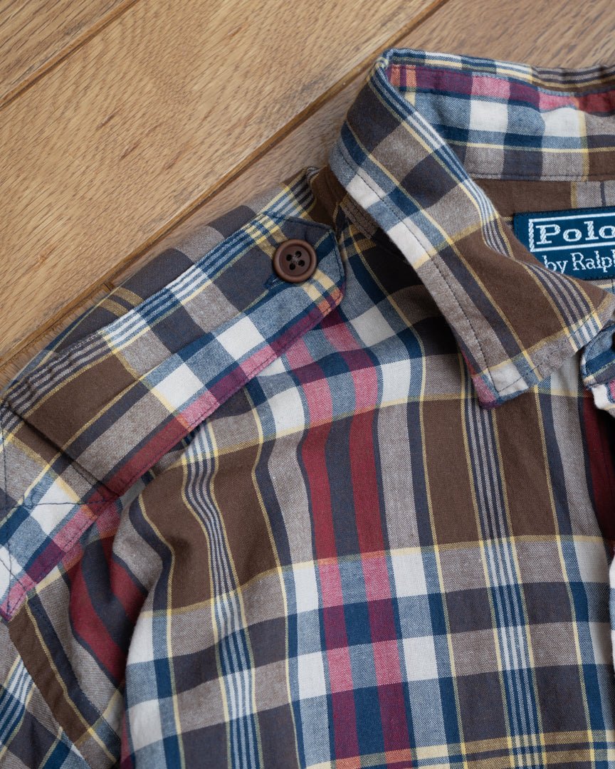 90s ralph lauren shirts checked shirt - HEO tokyo vintage