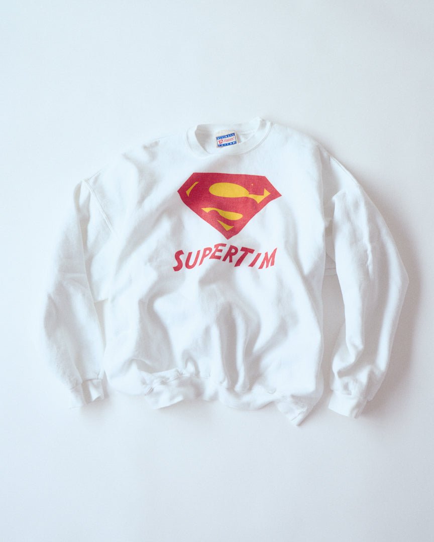 90's superman po sweat - HEO tokyo vintage