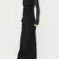 back open long dress - HEO tokyo vintage