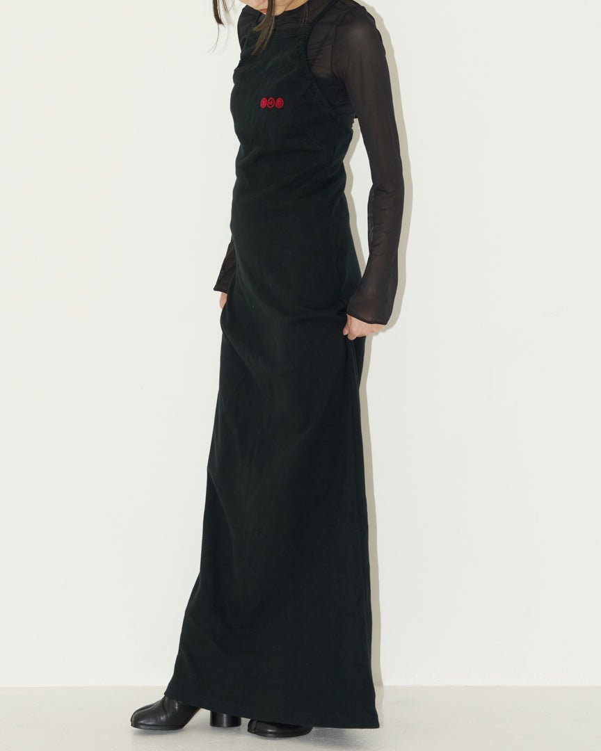 back open long dress - HEO tokyo vintage