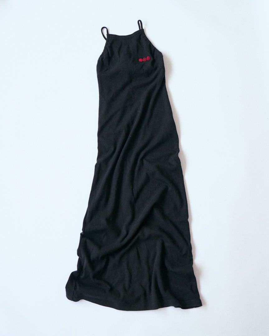 back open long dress - HEO tokyo vintage