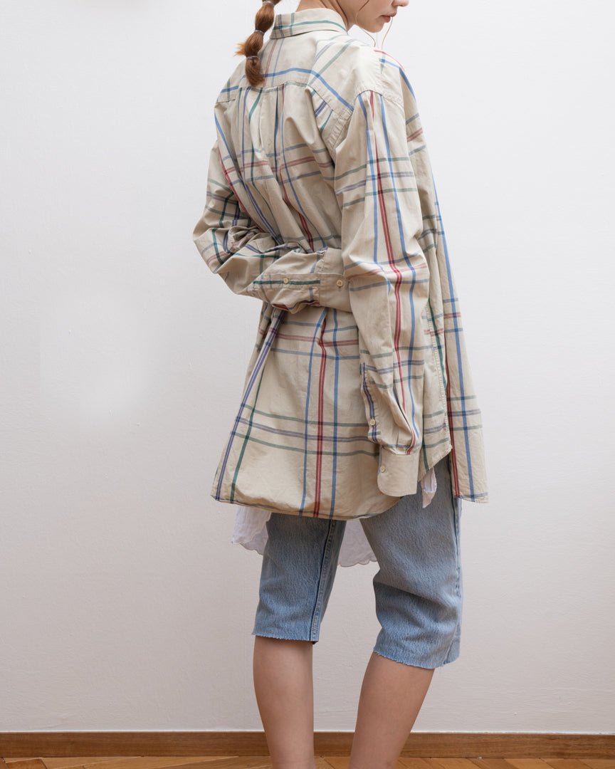 bagutta checked shirt - HEO tokyo vintage