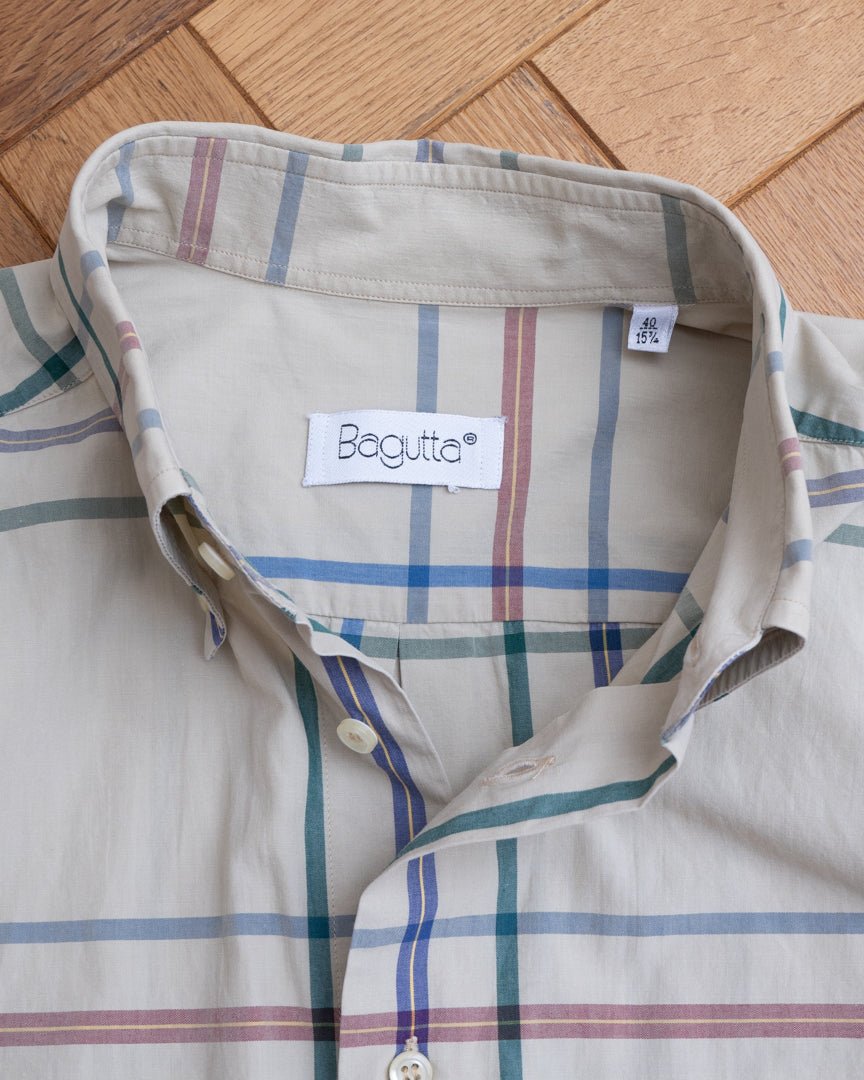 bagutta checked shirt - HEO tokyo vintage