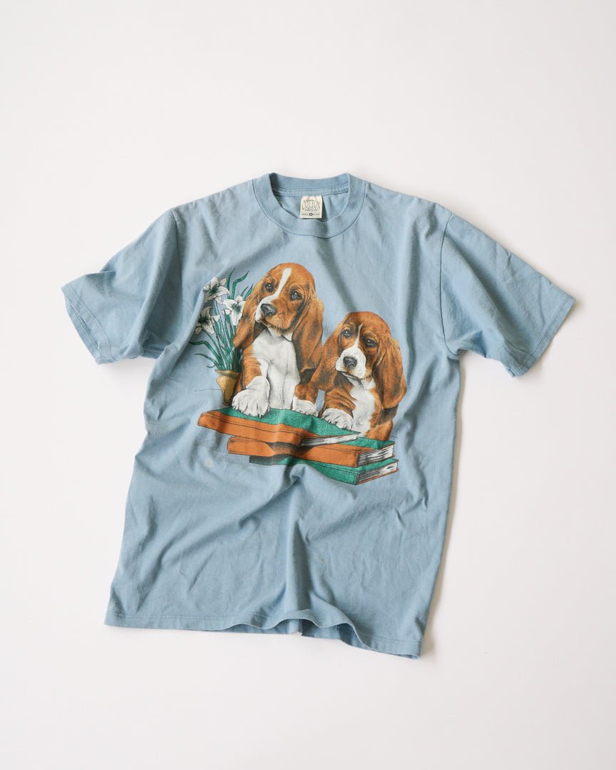 beagle dog tee - HEO tokyo vintage
