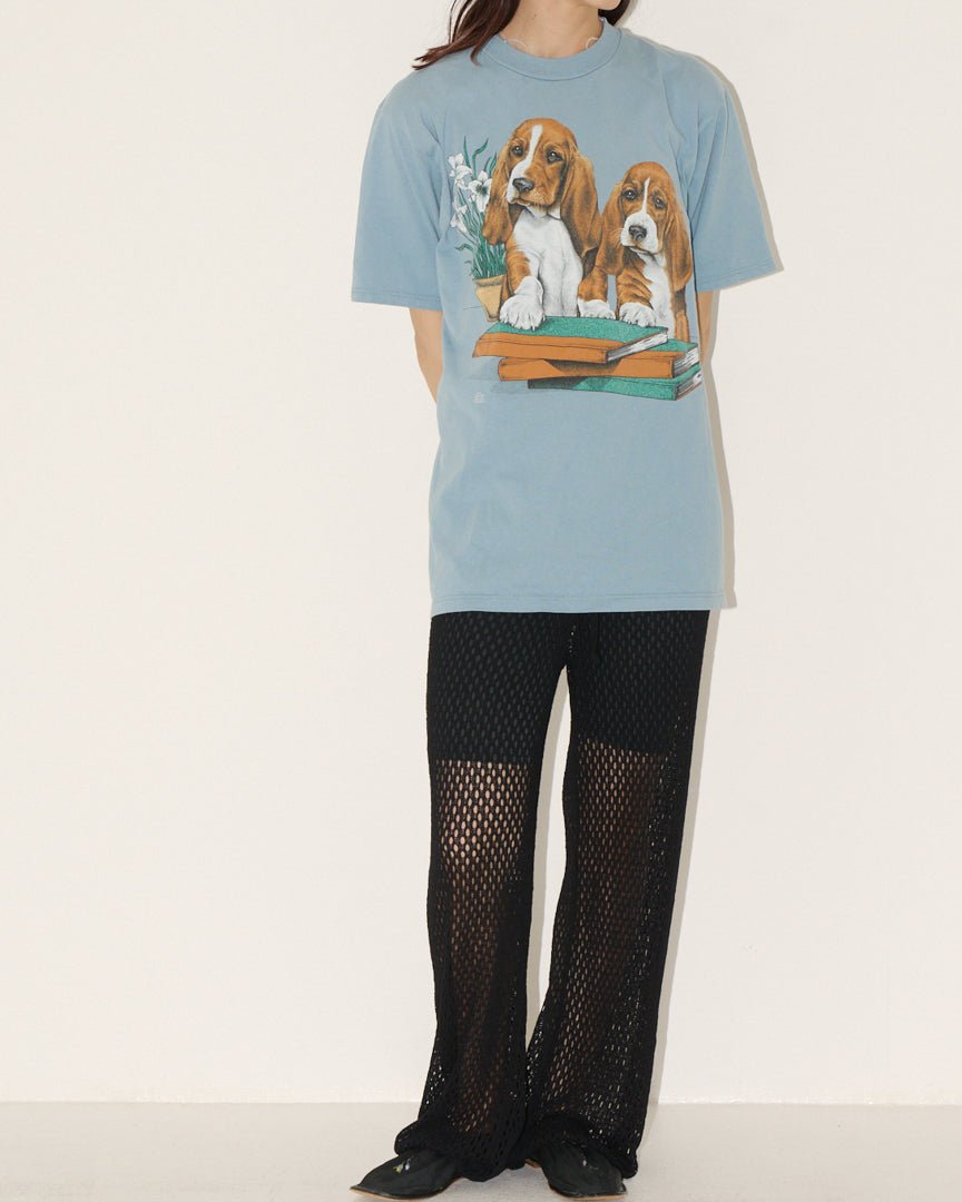 beagle dog tee - HEO tokyo vintage