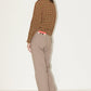 brown plaid patternshirts - HEO tokyo vintage