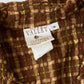 brown plaid patternshirts - HEO tokyo vintage