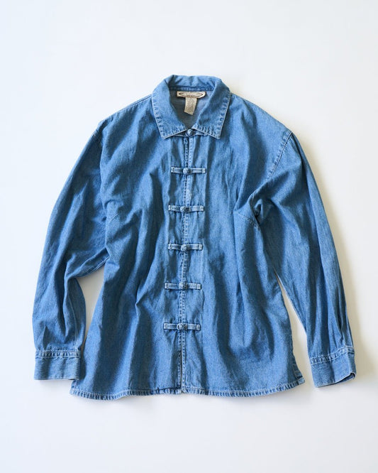 china button shirts - HEO tokyo vintage