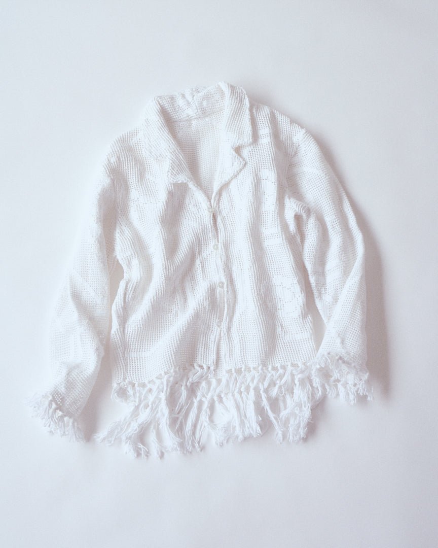 cotton lace jacket - HEO tokyo vintage