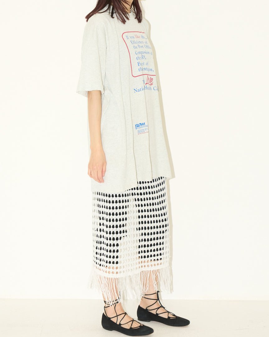 crochet knit skirts - HEO tokyo vintage