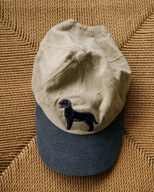 dog embroidery cap - HEO tokyo vintage