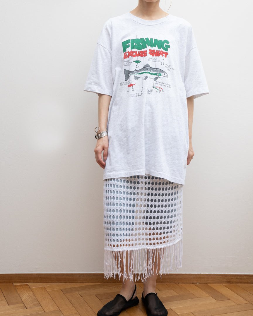 fishiing excuse Tee - HEO tokyo vintage