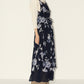 flower back cross dress - HEO tokyo vintage