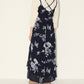 flower back cross dress - HEO tokyo vintage