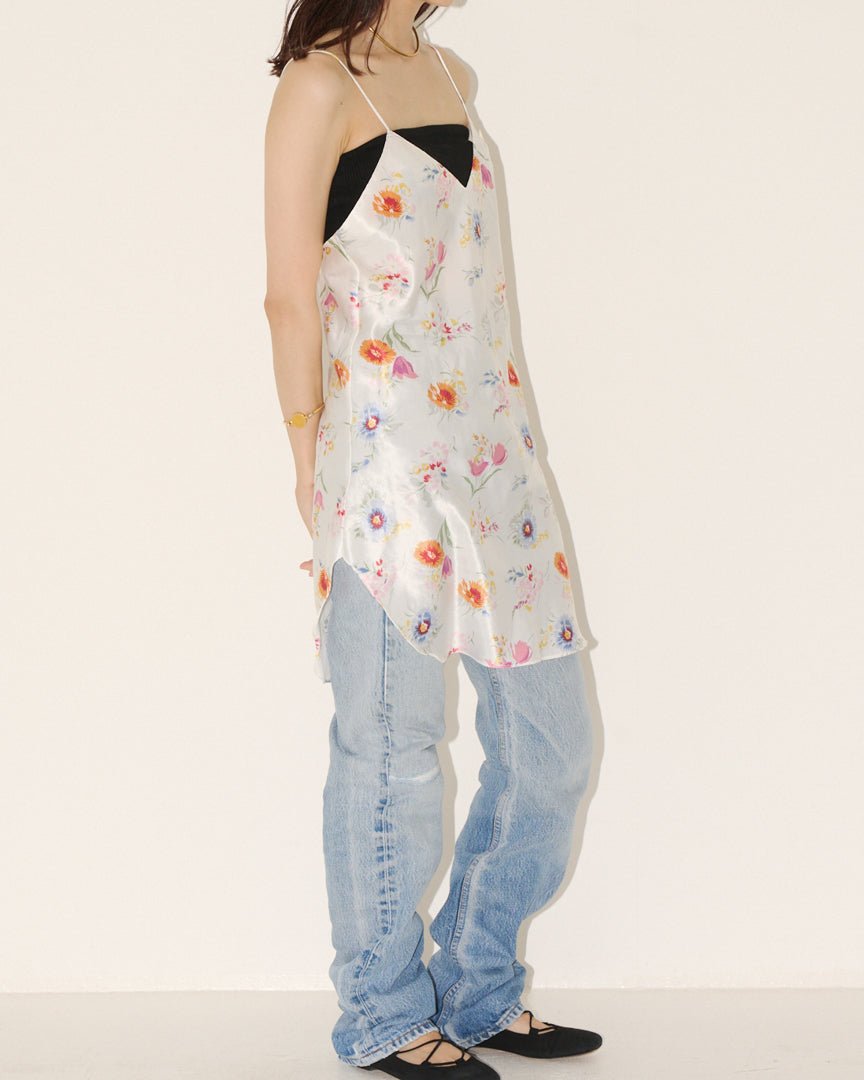 flower cami dress - HEO tokyo vintage