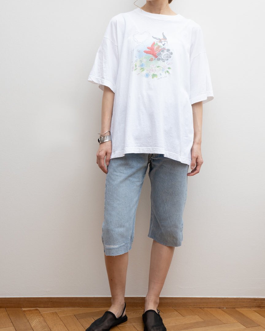 flying rabbit Tee - HEO tokyo vintage
