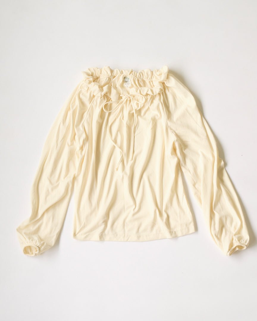 gather pullover blouse - HEO tokyo vintage