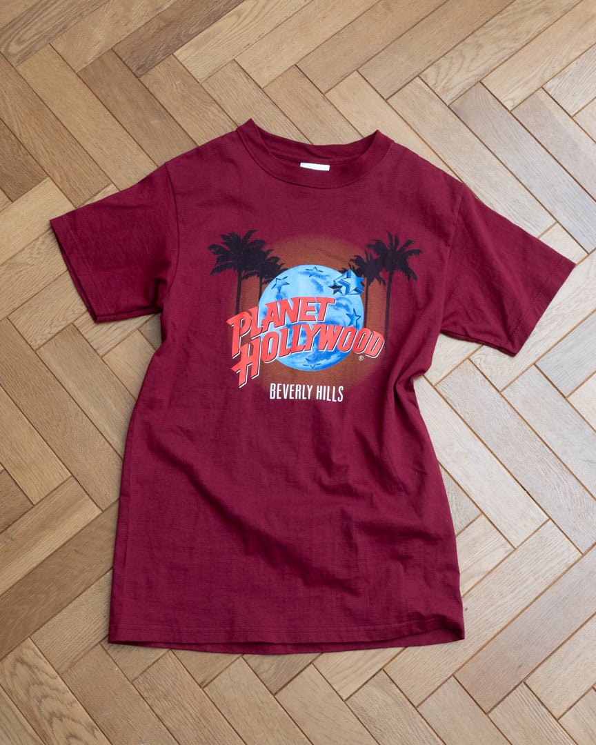 planet hollywood souvenir Tee - HEO tokyo vintage