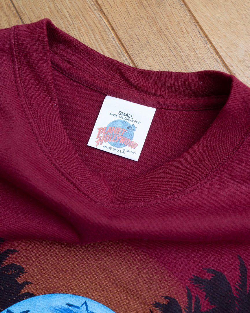 planet hollywood souvenir Tee - HEO tokyo vintage