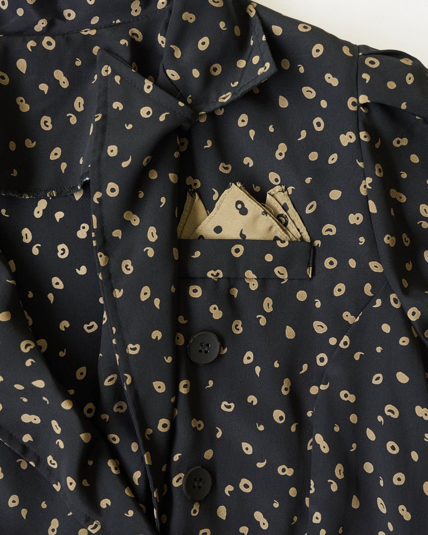 polka dot pattern dress - HEO tokyo vintage