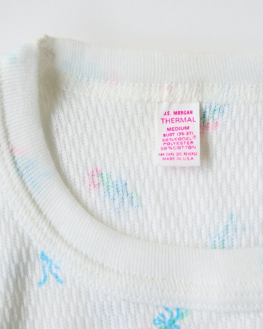 ribbon thermal tops - HEO tokyo vintage