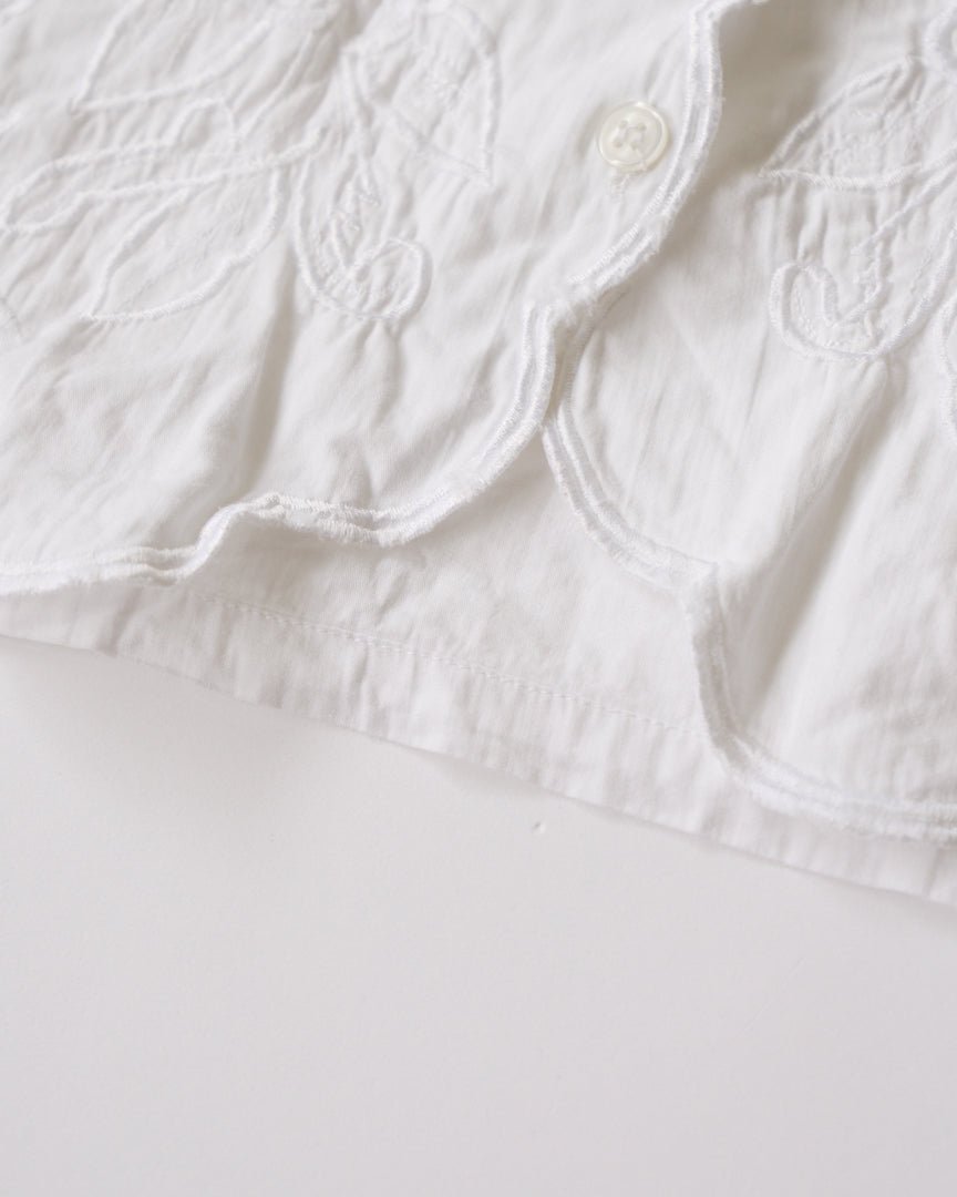 scalloped lace tops - HEO tokyo vintage