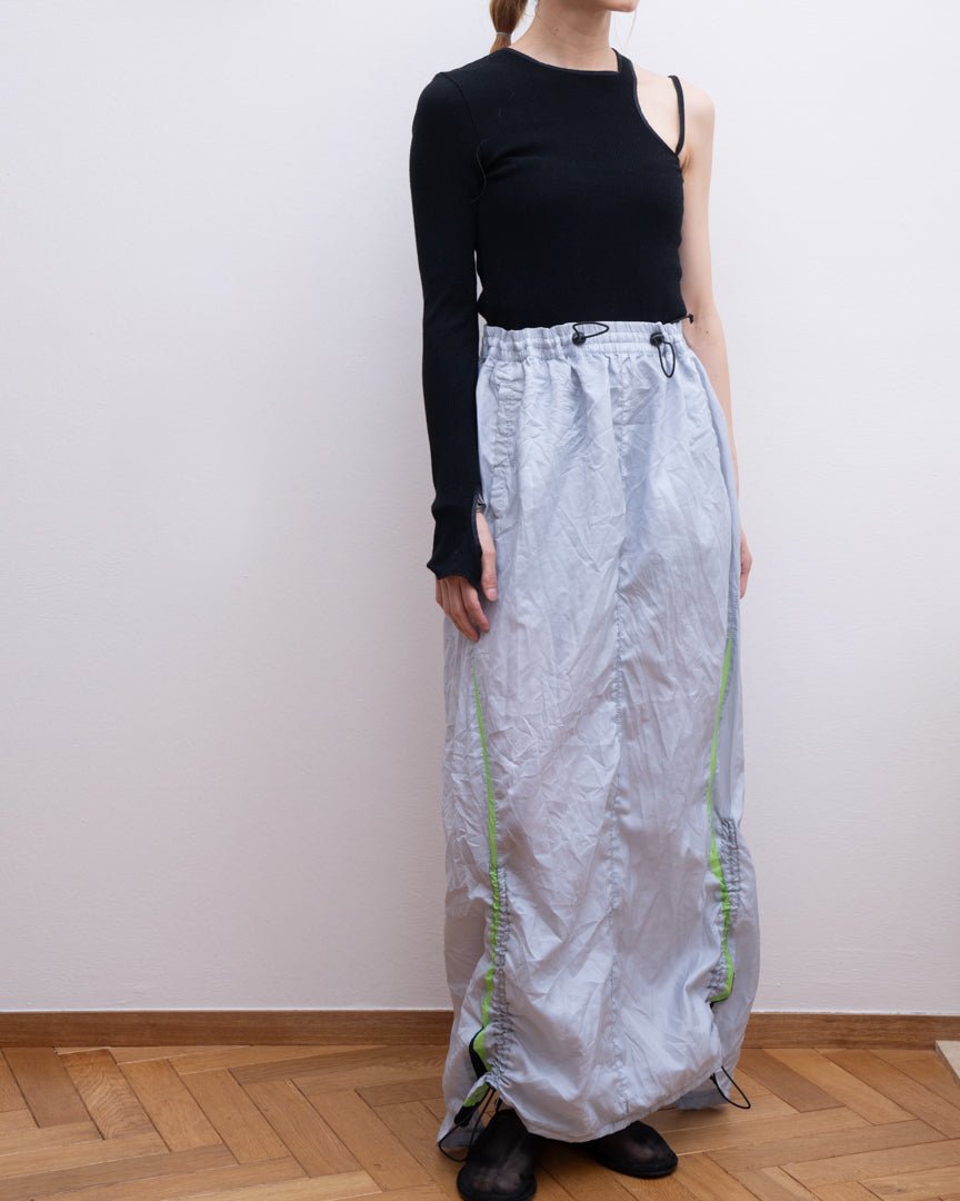 【Upcycle】adidas skirts (light grey) - HEO tokyo vintage