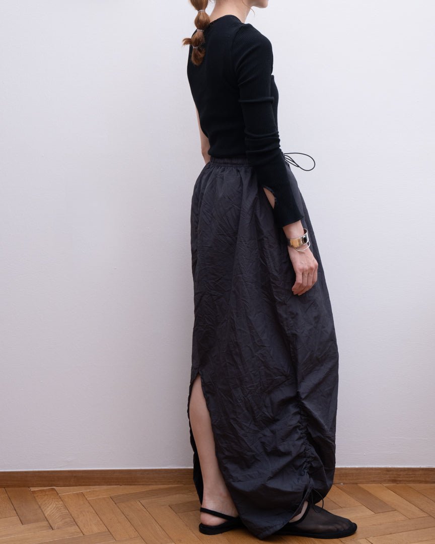 【Upcycle】adidas skirts (sumi kuro) - HEO tokyo vintage
