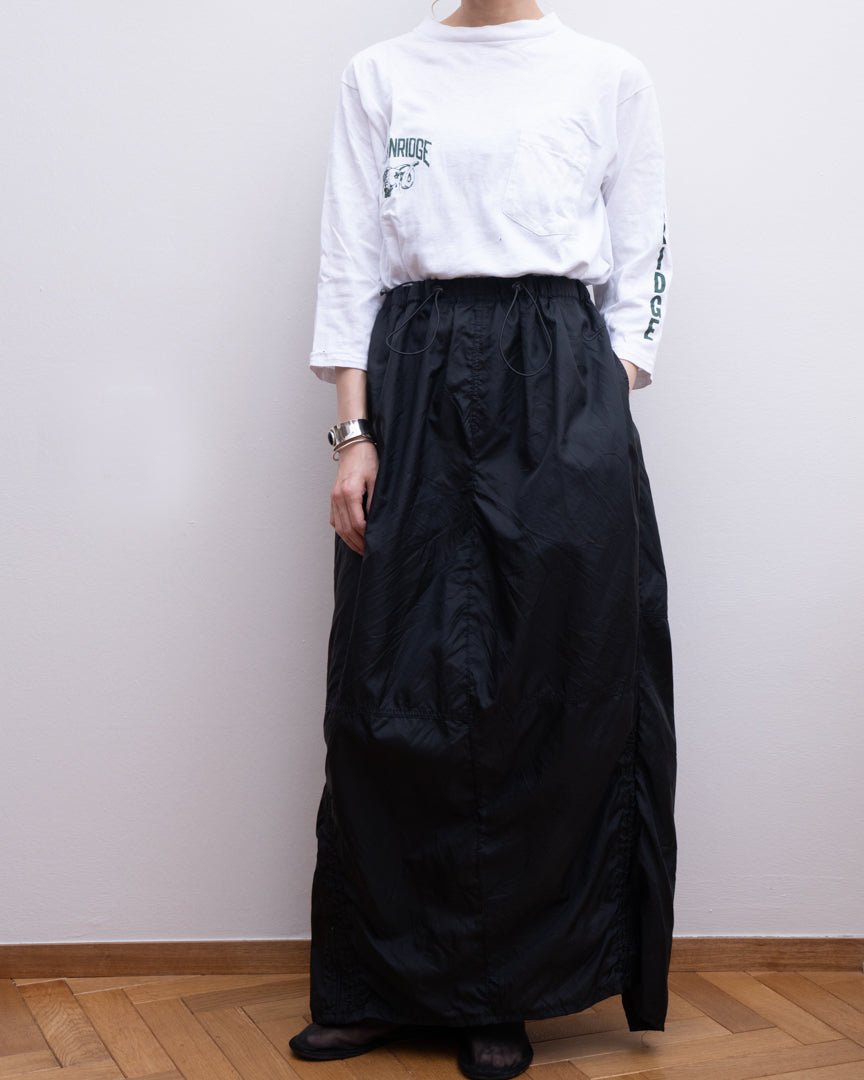 【Upcycle】nike skirts (black) - HEO tokyo vintage