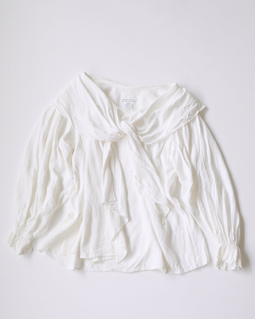 volume collar blouse - HEO tokyo vintage