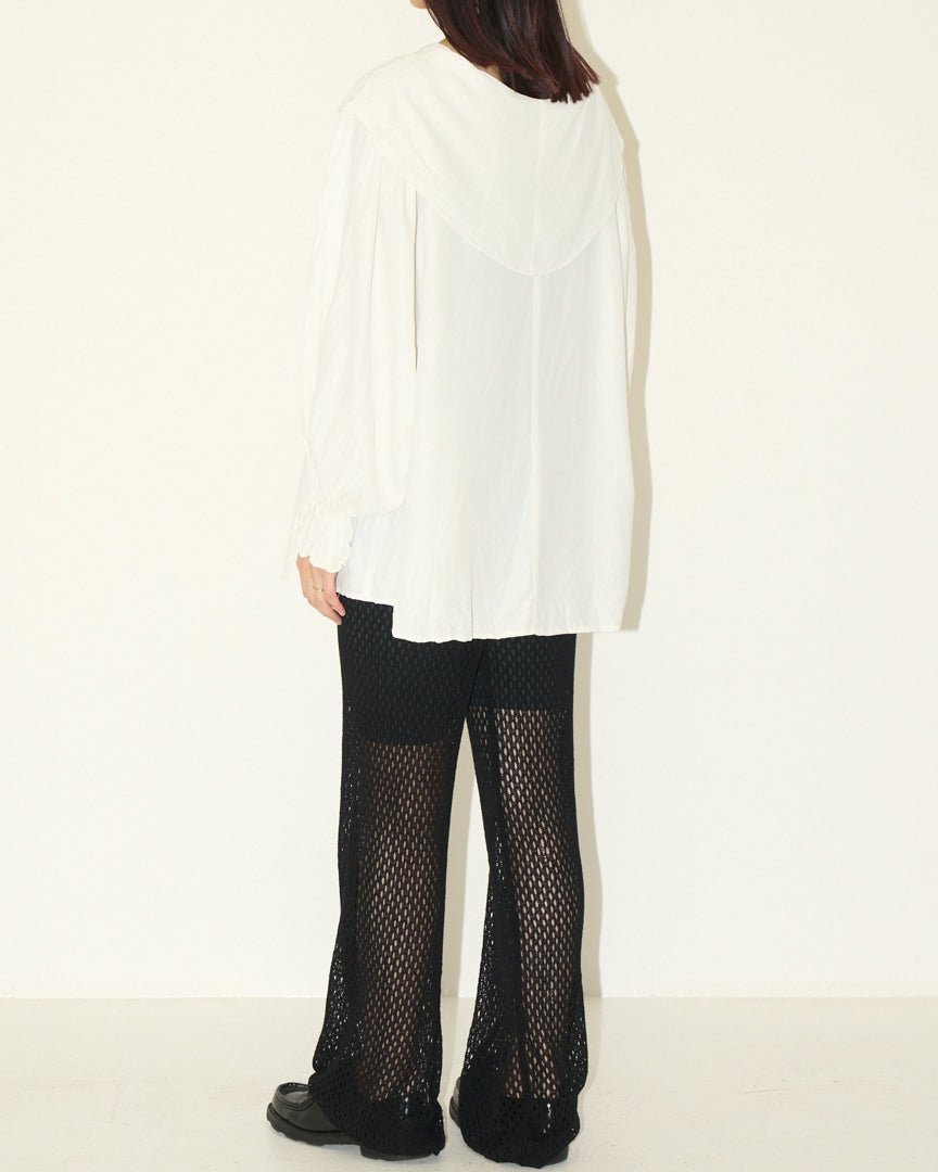volume collar blouse - HEO tokyo vintage
