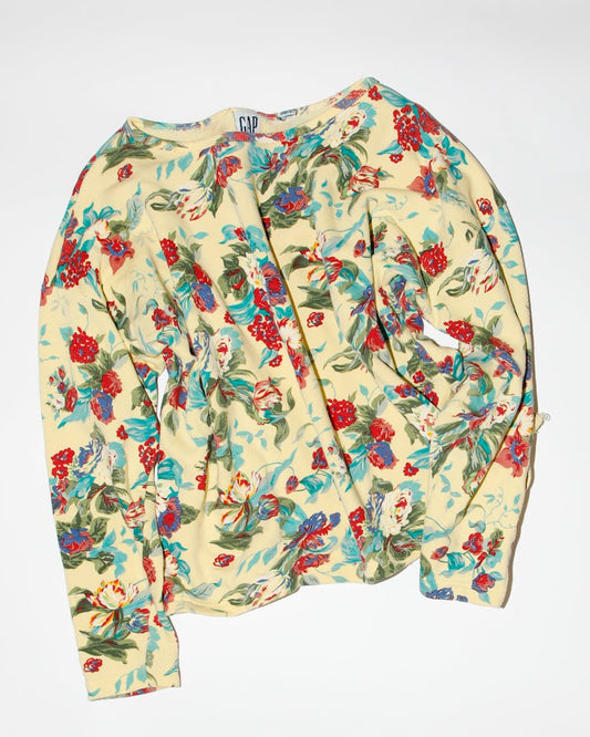 80-90's gap flower sweat - HEO tokyo vintage