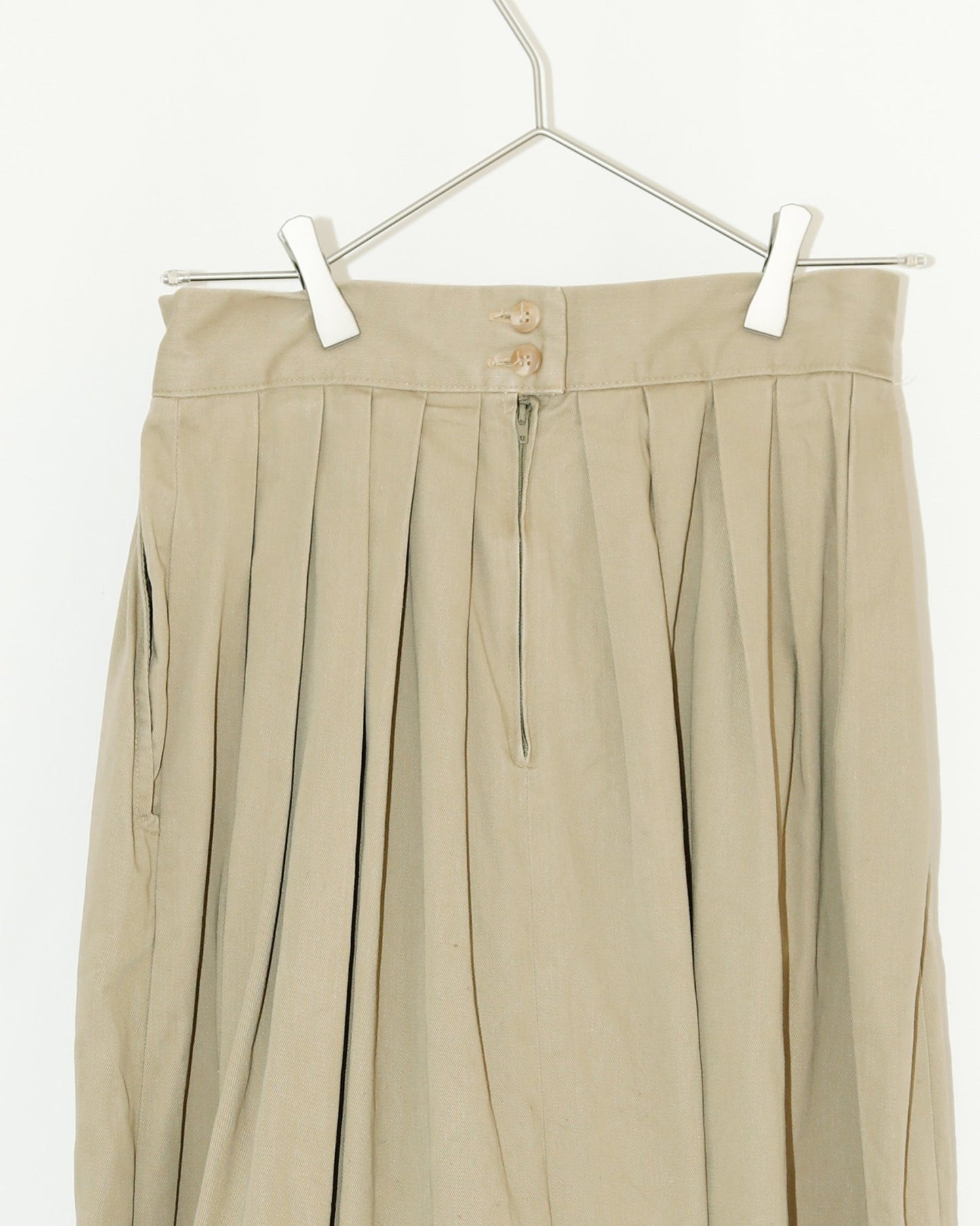 80's Chino Gather Skirt - HEO