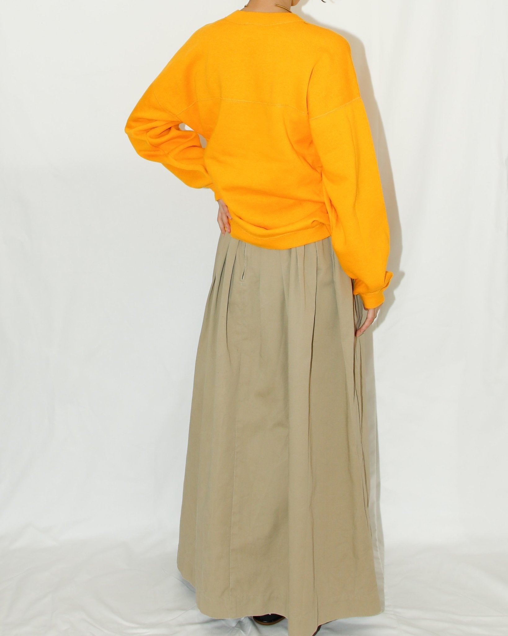 80's Chino Gather Skirt - HEO