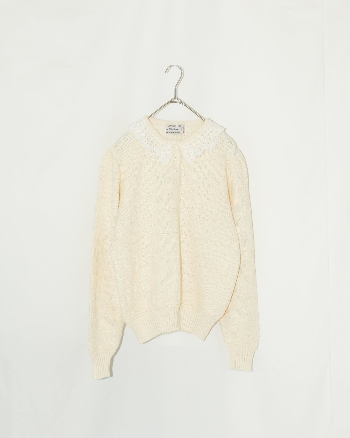 80's Ruffled collar Knit - HEO