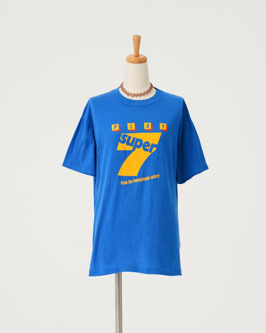 80's super 7 tee - HEO tokyo vintage