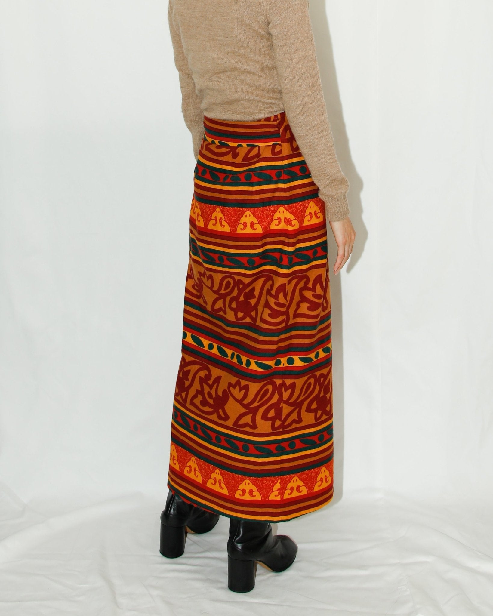 80's wrap around skirt - HEO