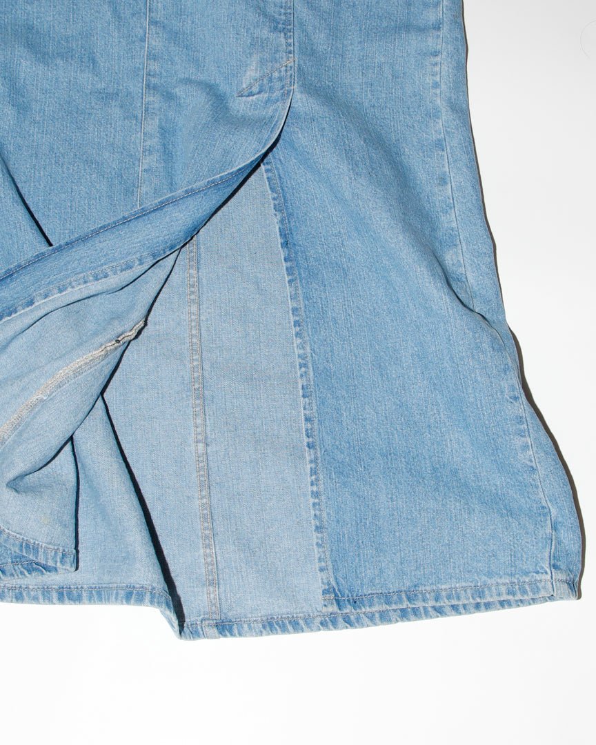 90's denim long skirt - HEO tokyo vintage