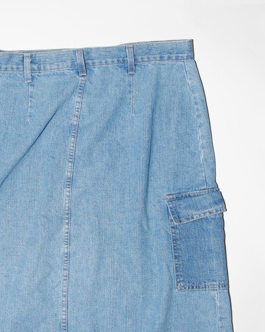 90's denim long skirt - HEO tokyo vintage