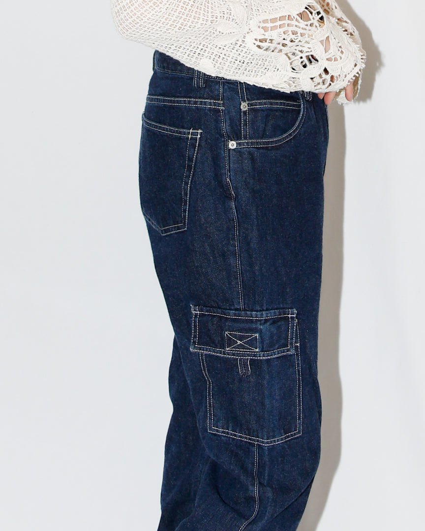 90's gap cargo flare denim - HEO tokyo vintage