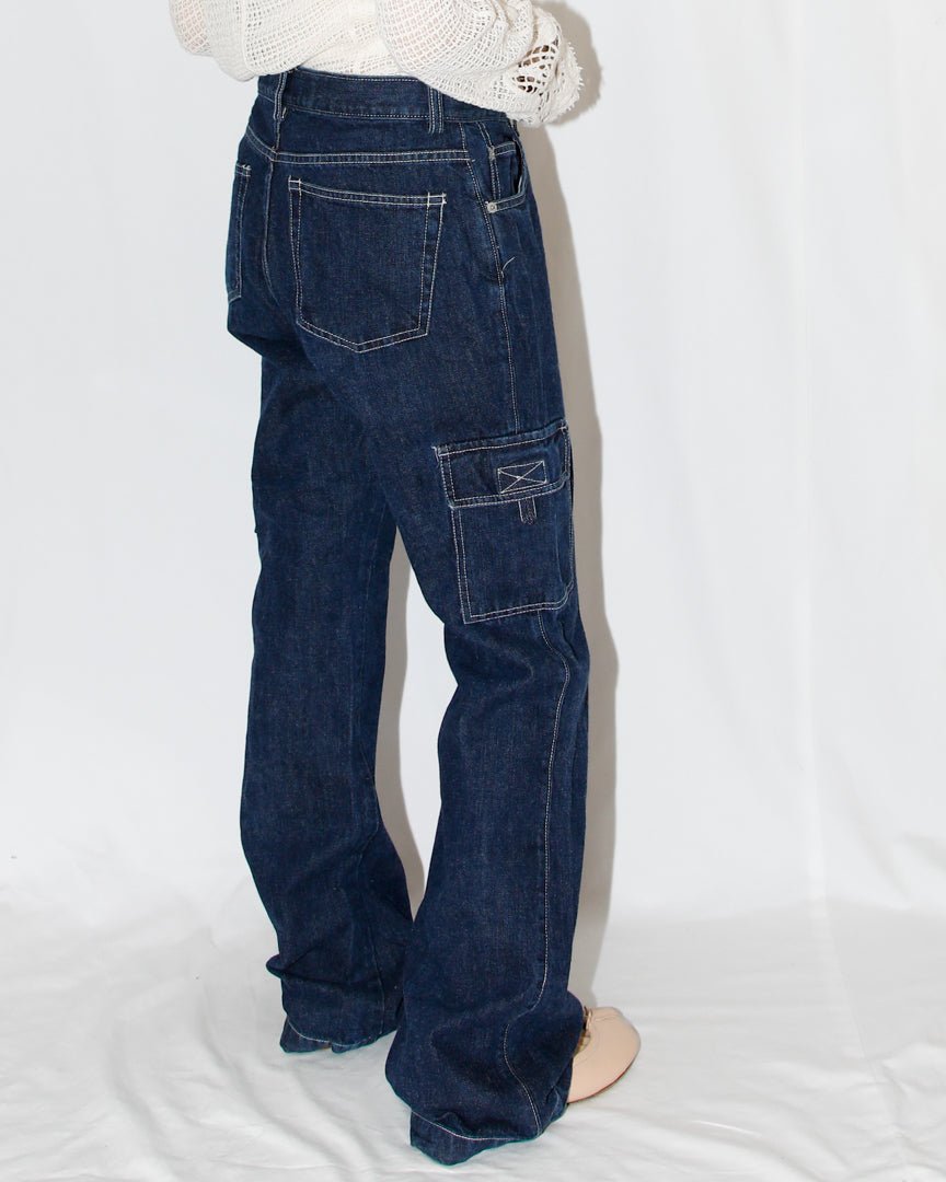 90's gap cargo flare denim - HEO tokyo vintage