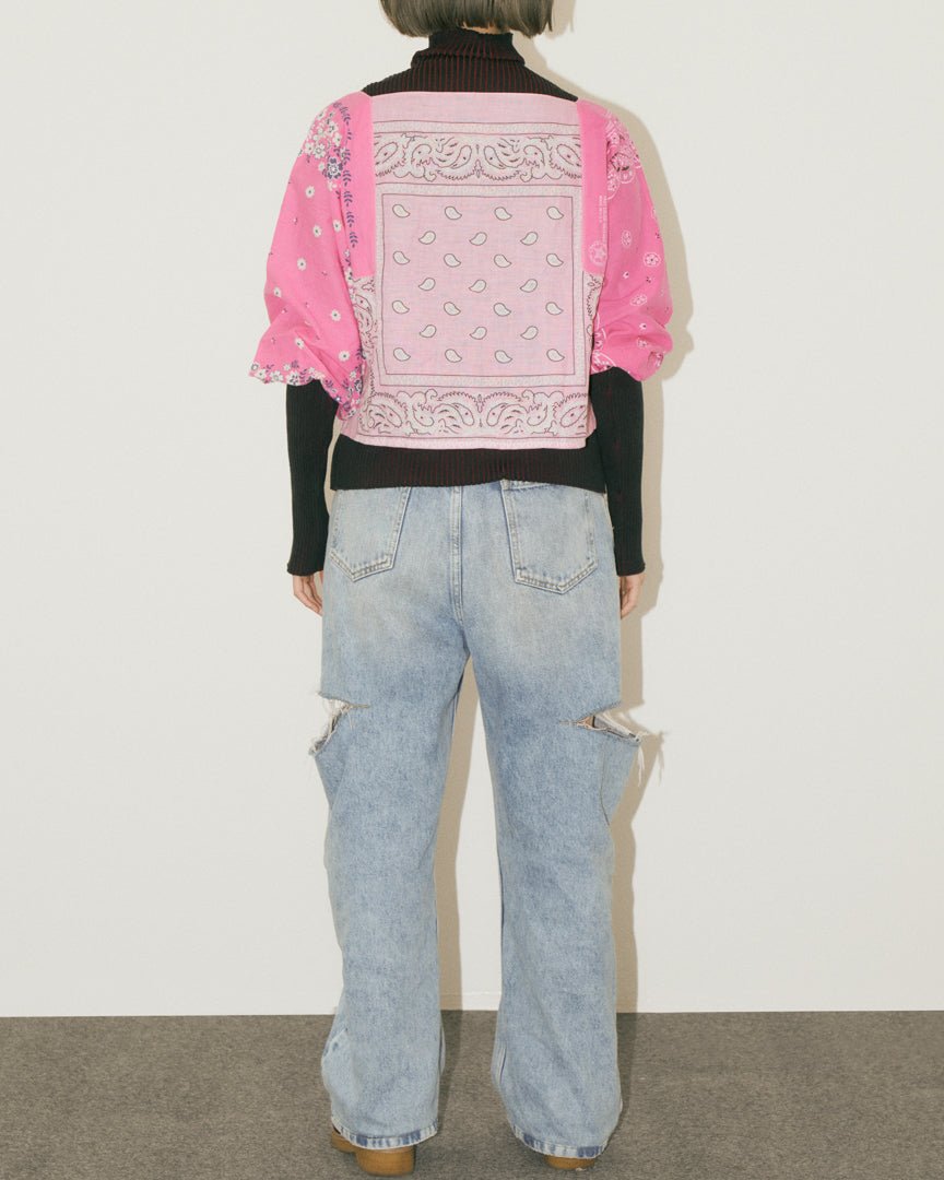 bandana cropped tee - HEO tokyo vintage
