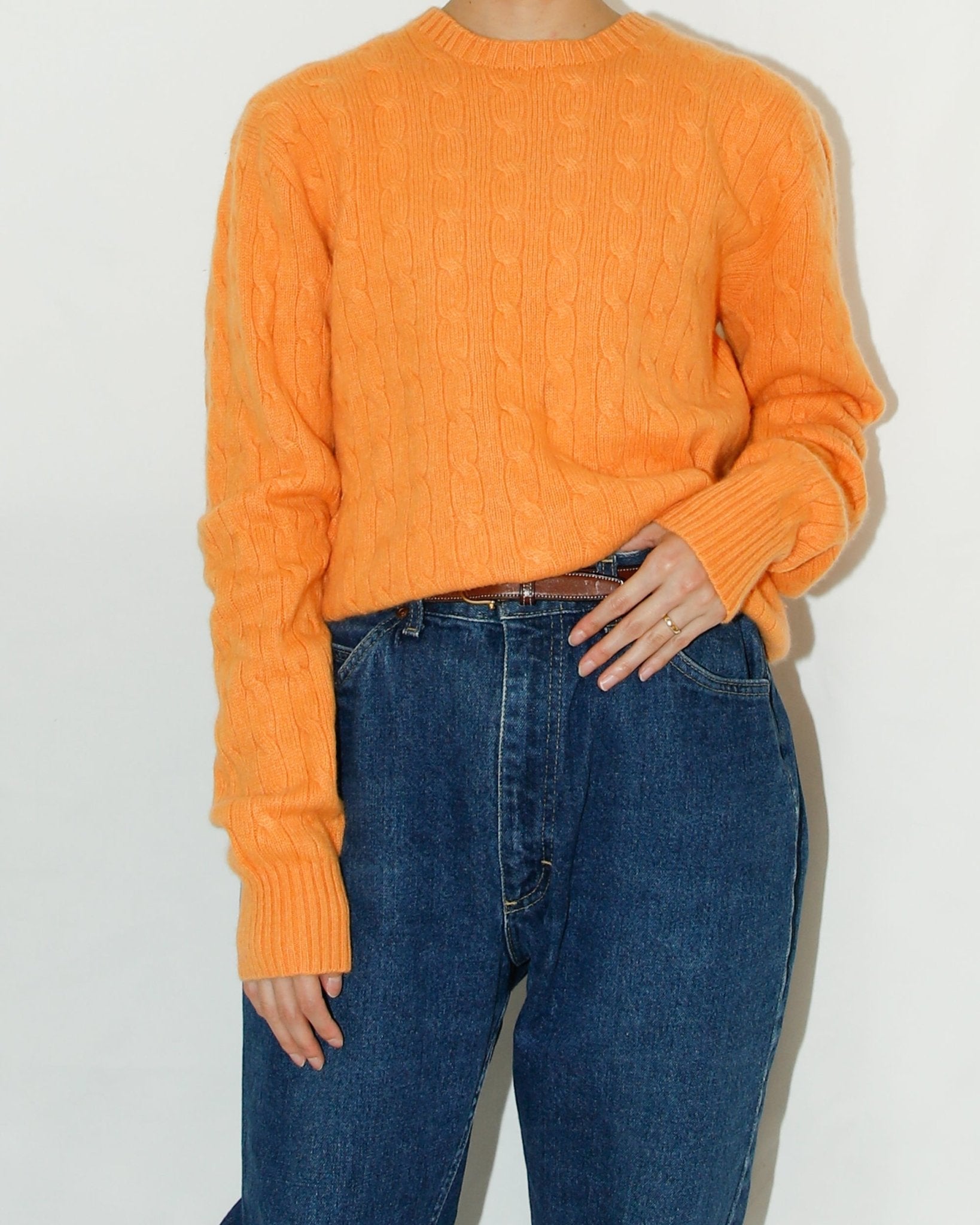 Cashmere Knit Orange - HEO